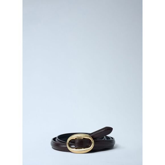 saint laurent leather belt